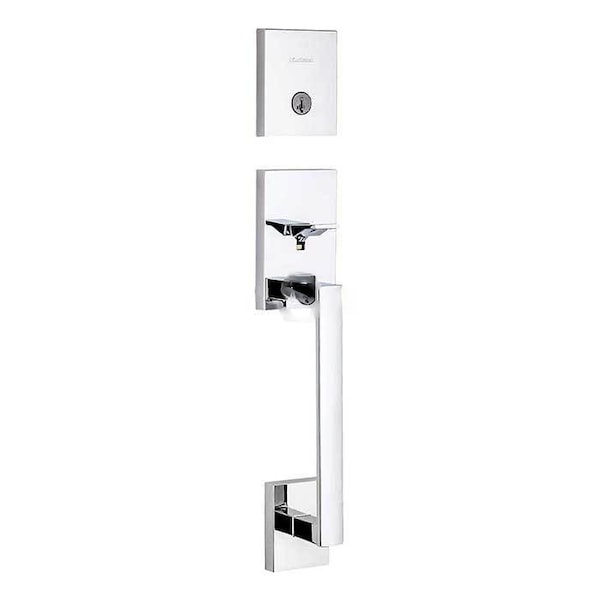Kwikset San Clemente Exterior Single Cylinder Handleset Trim 818SCE-26-SMT-RCAL-RCS-LIP - main